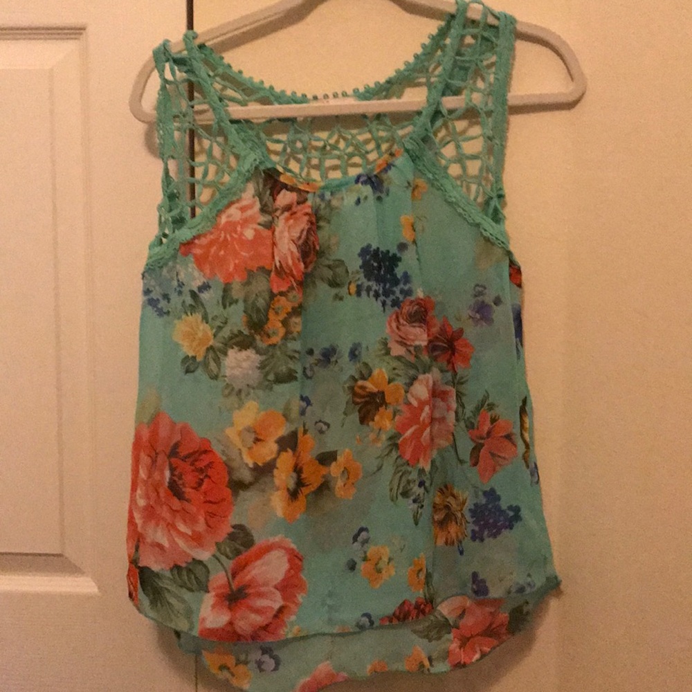 Sheer summer top